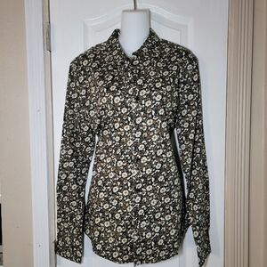 Guess Button Down Top Size Medium